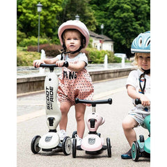 Monopattino e Triciclo 2in1 Highwaykick 1, Grigio Cenere Scoot and Ride  