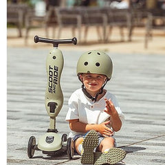 Monopattino e Triciclo 2in1 Highwaykick 1 - Verde Oliva Scoot and Ride