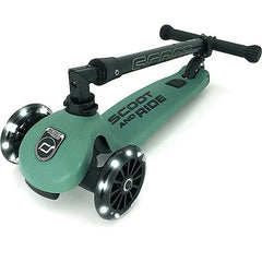 Monopattino Richiudibile Highwaykick 3 LED - Verde Foresta Scoot and Ride