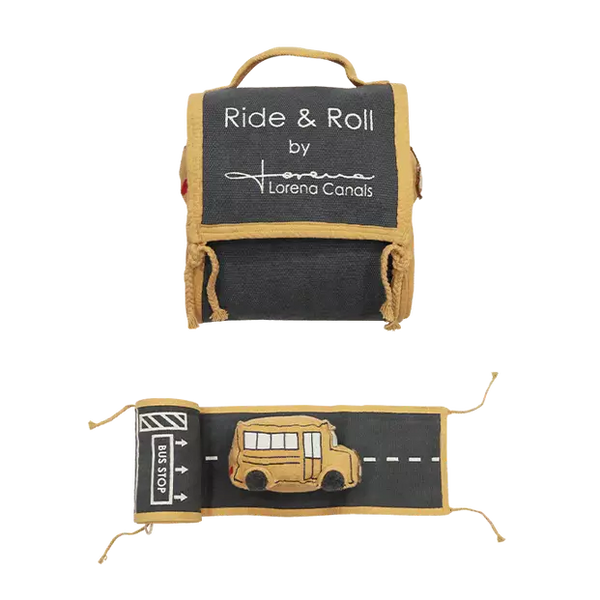 Set Ride & Roll School Bus - Bus + Pista Lorena Canals  