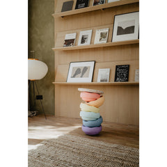 Set 6 Elementi Impilabili + Tavola - Rainbow Set Pastel  