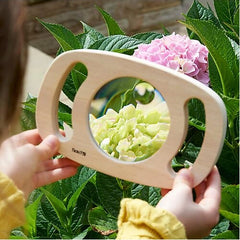 Lente d'Ingrandimento - Easy Hold Magnifier - in Legno - da 12 Mesi - TickiT  
