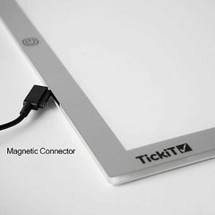 Pannello Luminoso - 63,5 x 46 cm - Cavo e Spina Adattatatore di Alimentazione Universale - TickiT  