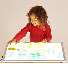Pannello Luminoso - 63,5 x 46 cm - Cavo e Spina Adattatatore di Alimentazione Universale - TickiT  