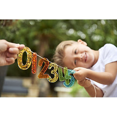 Set 14 Numeri Glitterati per Pannello Luminoso - TickiT  