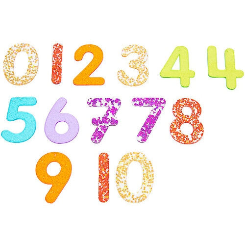 Set 14 Numeri Glitterati per Pannello Luminoso - TickiT  