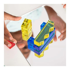 Set Gioco Sensoriale - Colour Crystal Block - 15 Carte di Ispirazione - TickiT  