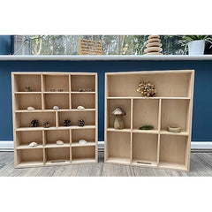 Vassoio di Smistamento - 7 Vani - Legno Massello da Foreste Sostenibili Tickit