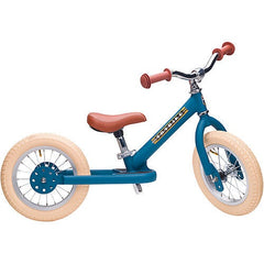 Preordine Balance bike - Bici Senza Pedali Vintage - Blu Opaco - dai 15 mesi! - Trybike