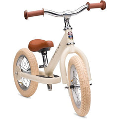 Bici Senza Pedali Vintage - Crema Opaco - dai 15 mesi! Trybike  