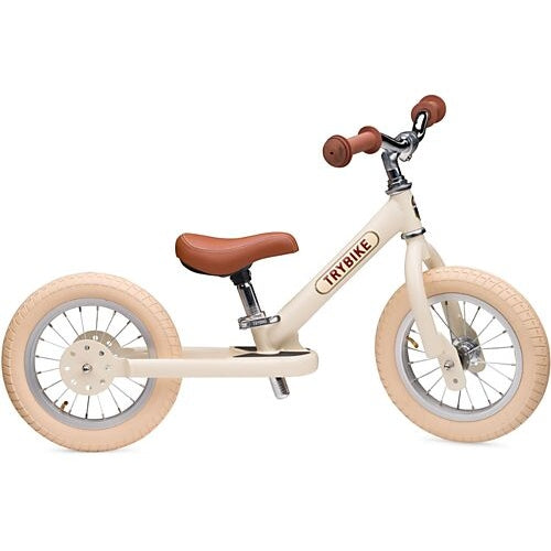 Bici Senza Pedali Vintage - Crema Opaco - dai 15 mesi! Trybike  