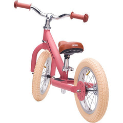 Preordine Balance bike -Bici Senza Pedali Vintage - Rosa Opaco - dai 15 mesi! - Trybike
