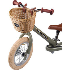 Preordine Cestino Bici 27 x 18 x 17cm - con 2 Cinturini in Finta Pelle - Trybike