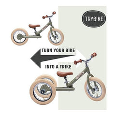 Kit Terza Ruota - Vintage - Trasforma la Bici Trybike in Triciclo!  